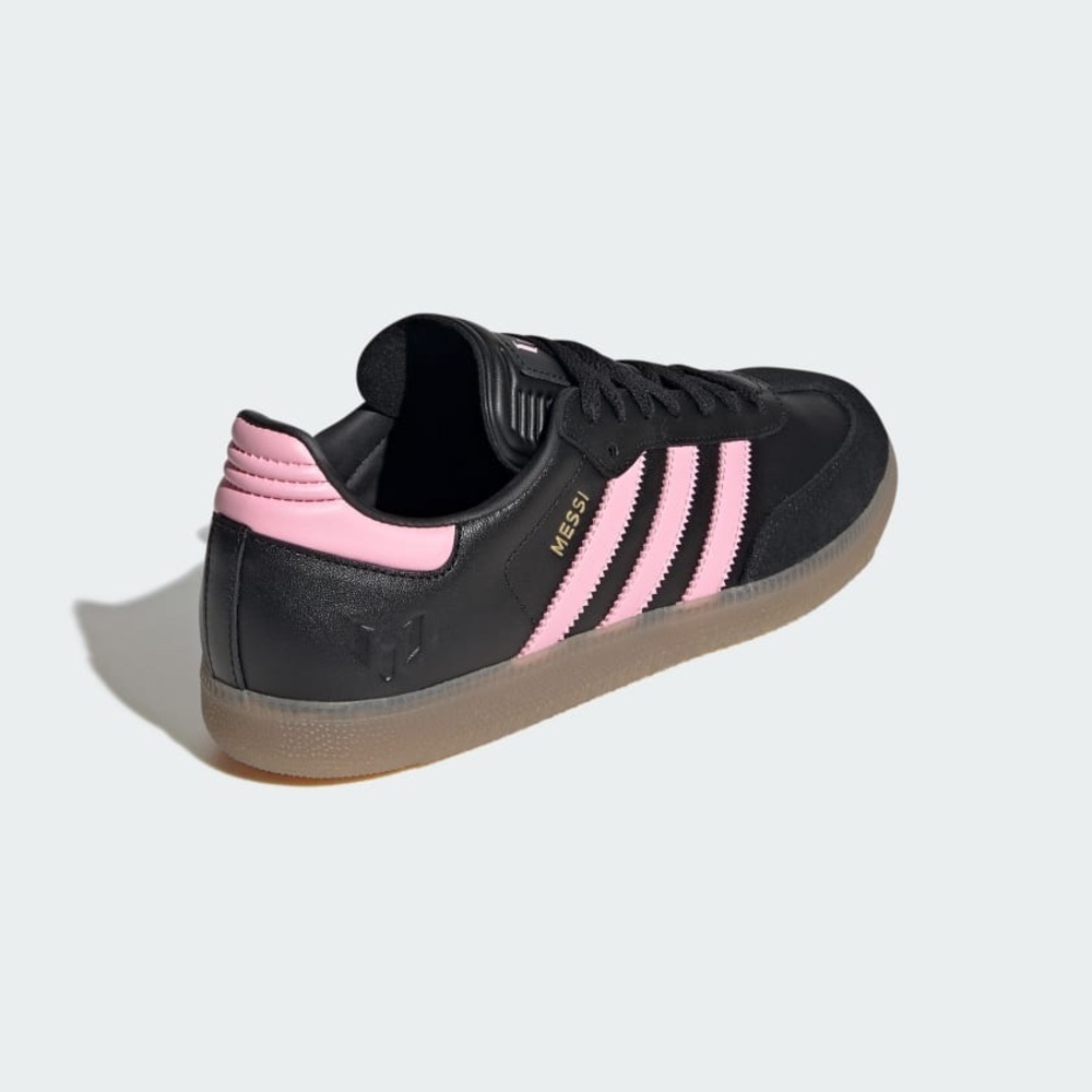 Adidas‎ Men's 9 Samba Lionel Messi Shoes Pink/Black/Gum NEW - Picture 5 of 9